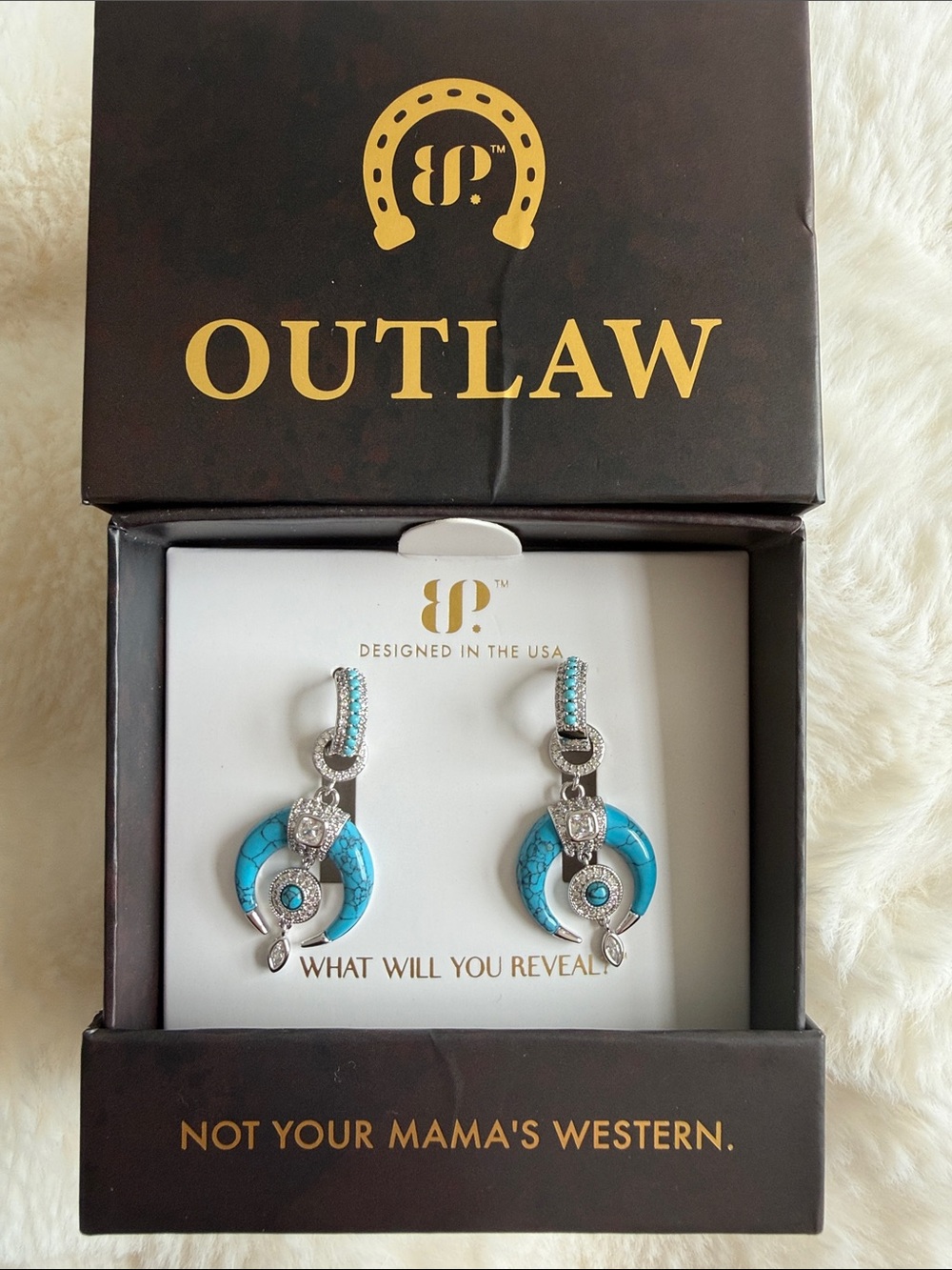Bomb Party Outlaw Earrings Rare Unicorn